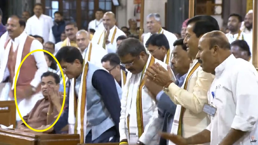 Nitin Gadkari not standing for modi