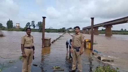 water level of Panchganga river has increased by three feet in the last two days
