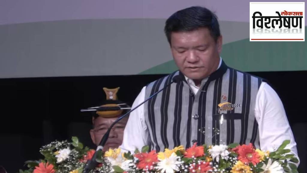 Prema Khandu scored a hat trick