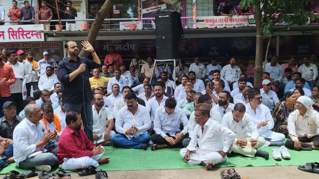 Protest in Malegaon against private electricity distribution company