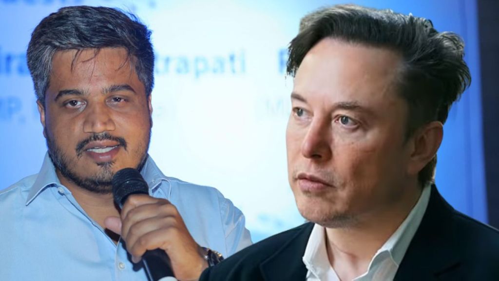 Rohit pawar on evm and elon musk