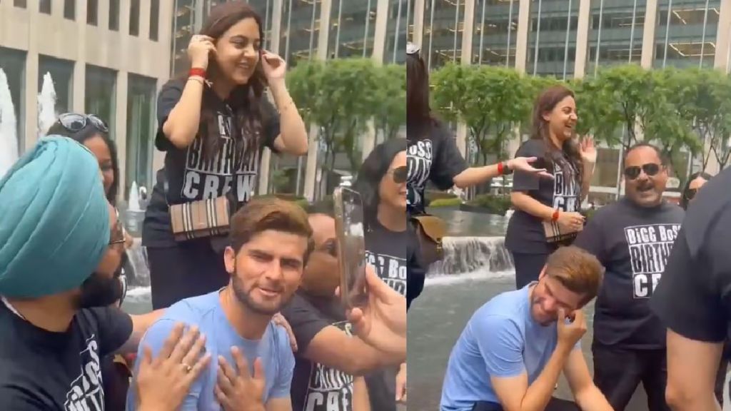 Shaheen Afridi and Indian Fan new york