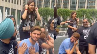 Shaheen Afridi and Indian Fan new york