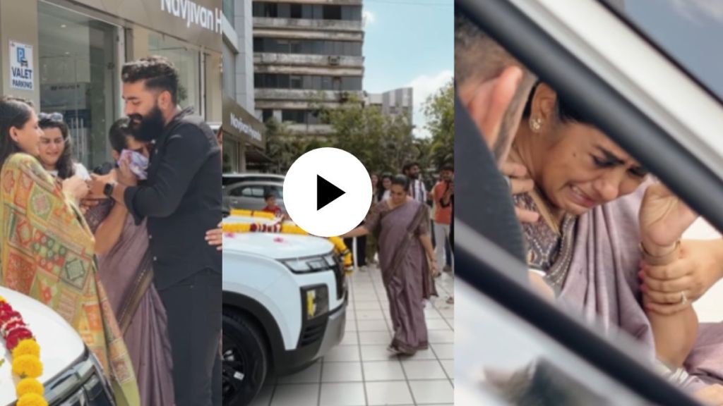 a young man completed his fathers dream to buy a car