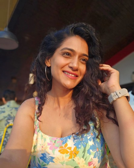Urmila Kanetkar Kothare White Dress