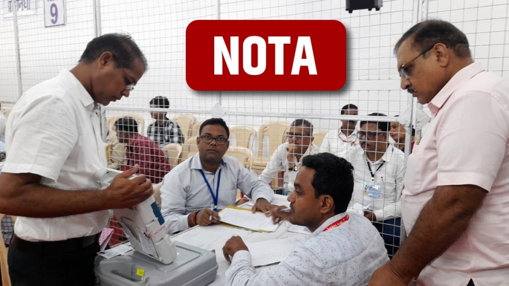 lok sabha elections 2024 nota break the record in indore got 1 lakh above vote record of gopalganj know how much votes get bjp in indore