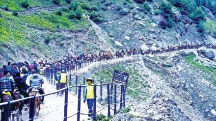 amarnath yatra begins amid tight security