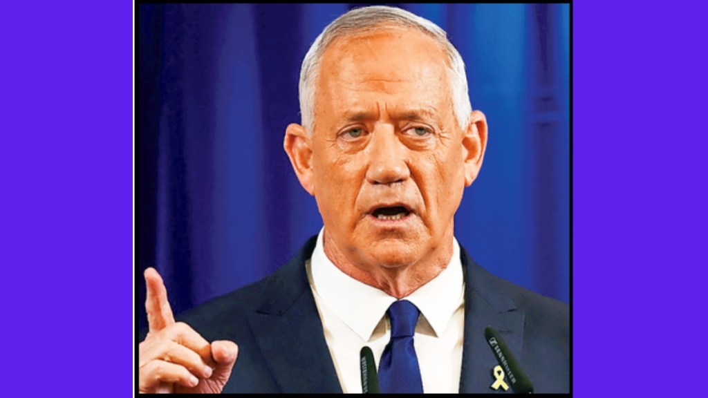 israeli minister benny gantz resigns from war cabinet israeli minister benny gantz resigns from war cabinet