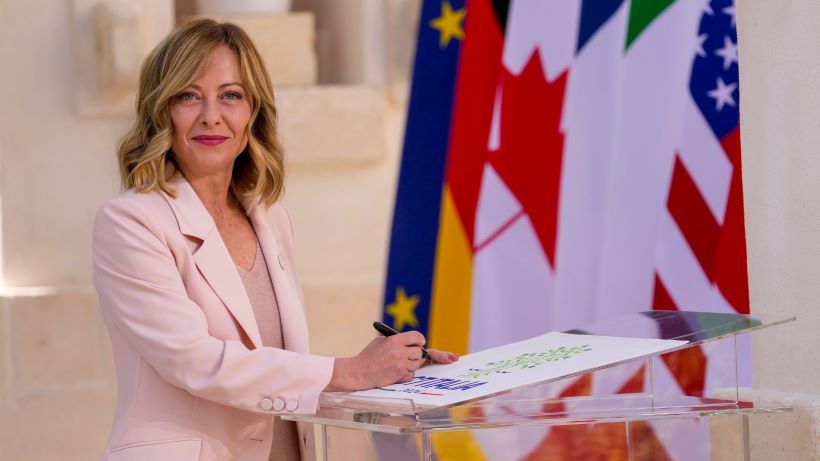 G7 - Meloni