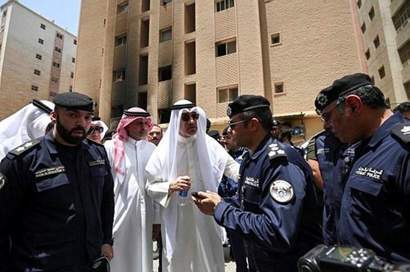 Kuwait fire