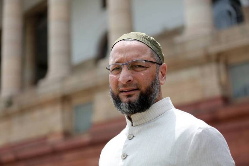 Asaduddin Owaisi says Jai Palestine in parliament session
