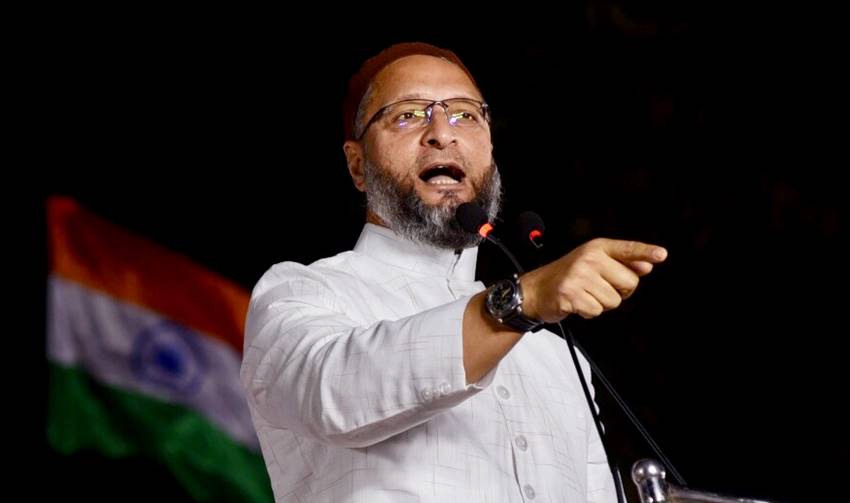 Asaduddin Owaisi Jai Bharat Mata