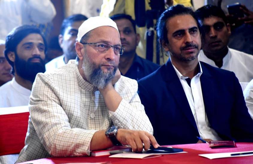 Asaduddin Owaisi Jai Palestine in parliament