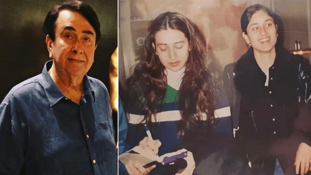Karishma Kapoor Kareena Kapoor father randhir kapoor did not supported them said he is bad father