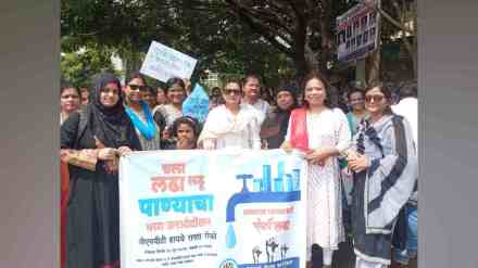 Panvel, karanjade Residents, Panvel s karanjade Residents Protest Over Water Scarcity, karanjade Citizens March Water Scarcity, panvel news, water scarcity news