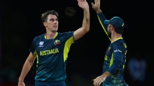 pat cummins took hattick against bangladesh