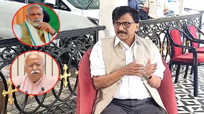 sanjay raut modi mohan bhagvwat