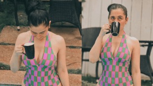 Heeramandi fame sanjeeda shaikh shared bikini photos on social media