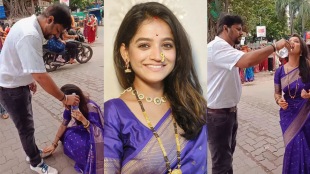 Sharayu Sonawane shared vatpoornima photos with husband on social media