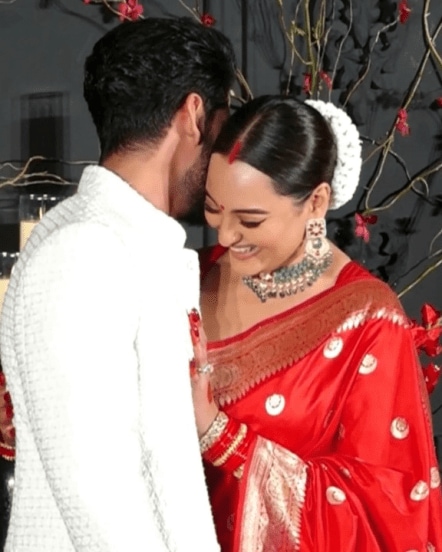 sonakshi sinha zaheer iqbal reception