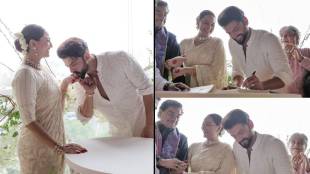 Actors Sonakshi Sinha and Zaheer Iqbal are finally married photos viral