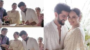 Sonakshi and Zaheer wedding photo