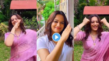 spruha joshi dances on pushpa 2 song spruha joshi dances on pushpa 2 song