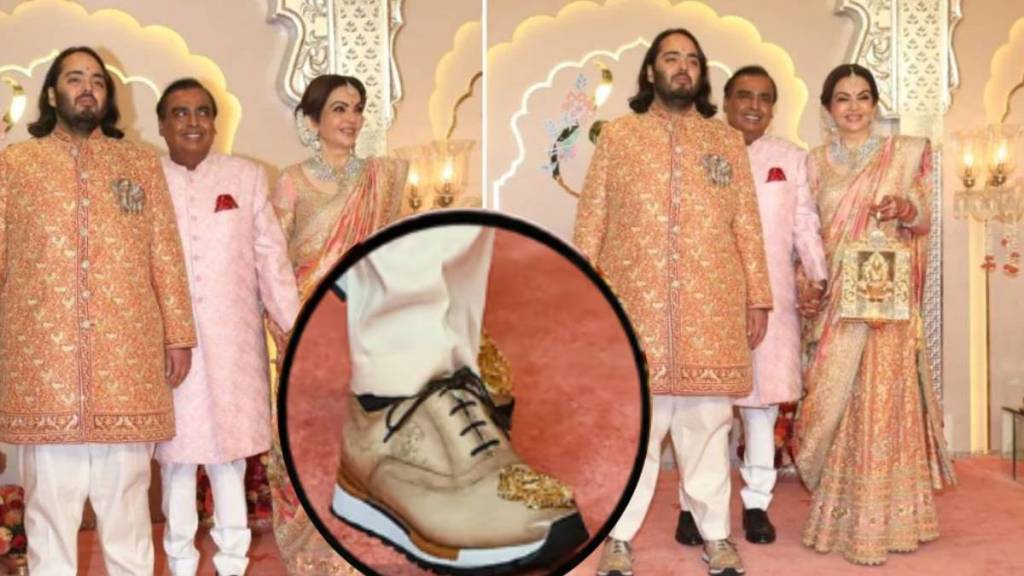 anant ambani wore berluti sneakers with sherwani in wedding, know shoes price anant ambani wore berluti sneakers with sherwani in wedding, know shoes price