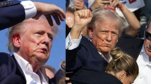 Bullet Inches From Donald Trump's Head