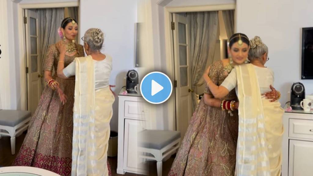 Grandma Emotional Reaction On Seeing Granddaughter As Bride Grandma Emotional Reaction On Seeing Granddaughter As Bride