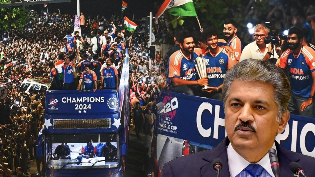 Indian Team Parade Viral Photos