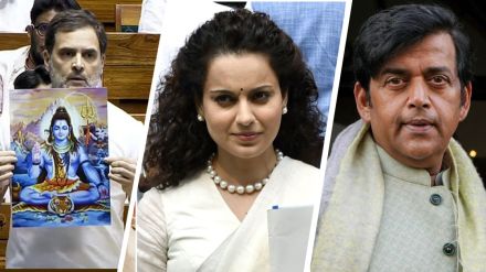 Kangana Ranuat and Ravi kishan slams rahul gandhi