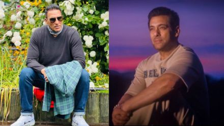 Mukesh Rishi And Salman Khan Mukesh Rishi And Salman Khan