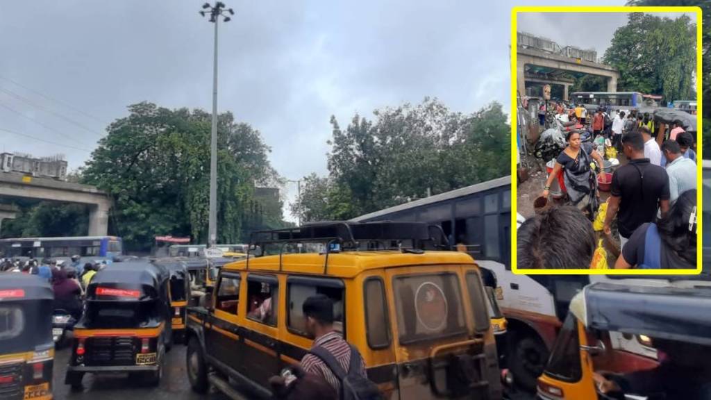 Traffic, Kalyan West railway station, Traffic, Kalyan West railway station,