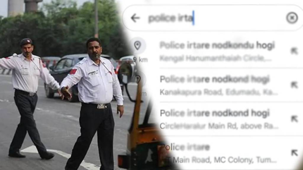 people now marked the areas where cops usually stop violators and marked them on Google Maps warns people read viral post