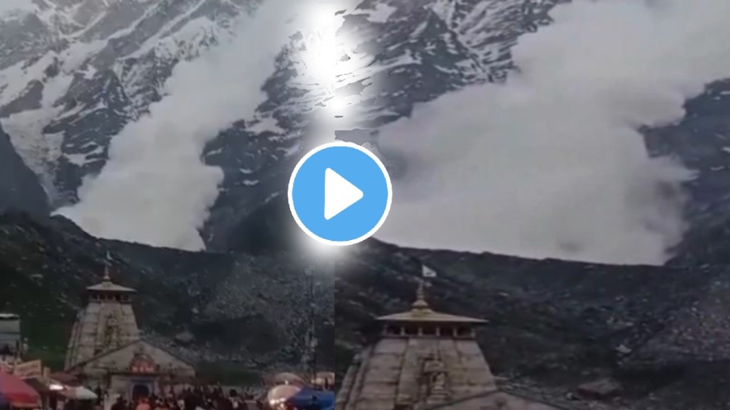 Kedarnath Massive avalanche strikes Gandhi Sarovar near Kedarnath Kedarnath Massive avalanche strikes Gandhi Sarovar near Kedarnath