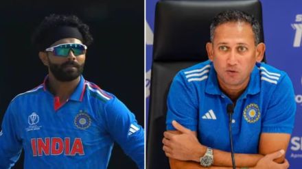 Ajit Agarkar on Ravindra Jadeja Ajit Agarkar on Ravindra Jadeja