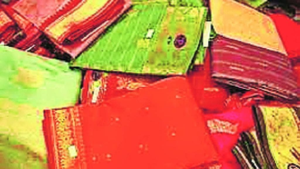 code of conduct was relaxed decision was taken by government to start distribution of sarees at ration code of conduct was relaxed decision was taken by government to start distribution of sarees at ration