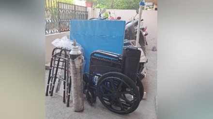 Suryanarayan Rao Patient Materials Project in Nagpur provides beds respiratory cylinders materials to patients