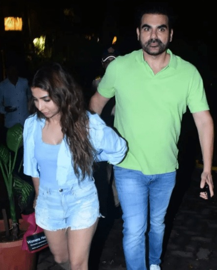Arbaaz Khan and Shura Khan spotted outside the Best Maternity Clinic paparazzi asked about good news