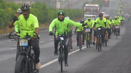 nashik eco friendly cycle wari marathi news nashik eco friendly cycle wari marathi news