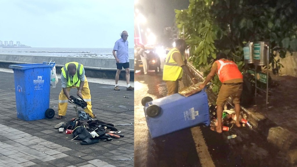 mumbai Marine drive marathi news