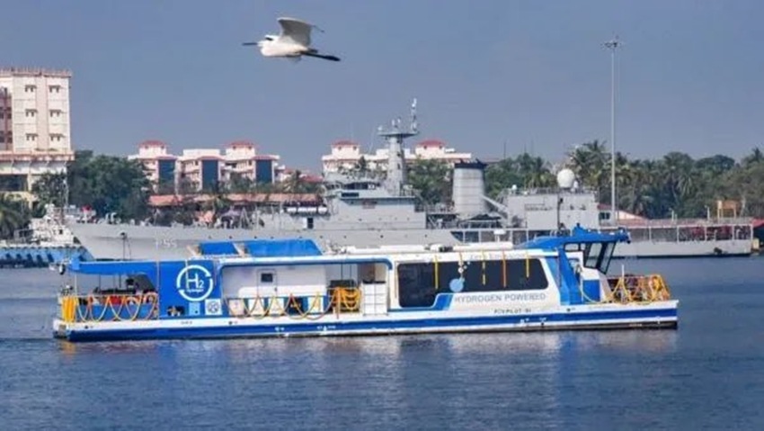 india's first hydrogen ship