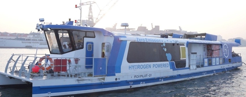 Green hydrogen ship Varanasi