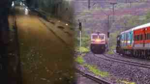 Konkan Railway Services Disrupted, Pedne Malpe Tunnel Floods, Trains Cancelled and Rerouted on konkan railway, konan railway, heavy rain in konkan railway affected, marathi news,