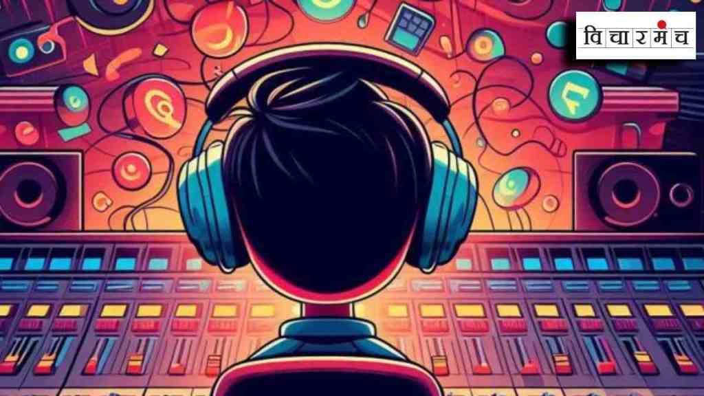 AI music, home recording, Suno app, music production, Steven Spielberg, artificial intelligence, Sony Music, Warner Music, Universal Music, legal disputes, music technology, AI-generated songs, vicharmanch article, marathi article