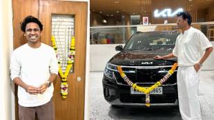 prithvik pratap bought first new car