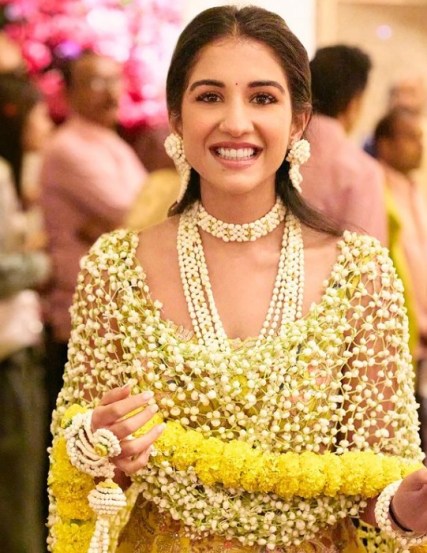 radhika merchant follows tradition of phool dupatta isha and shloka ambani