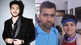 Taarak Mehta Ka Ooltah Chashmah fame tappu eka Raj Anadkat shared photo with Rohit sharma