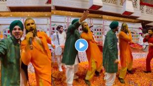 haldi ceremony marathi singer rahul vaidya performance with ranveer singh